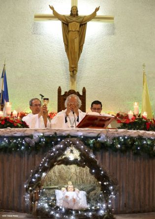Misa del Gallo en Catedral de Managua