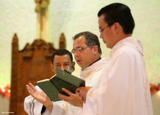 Misa del Gallo en Catedral de Managua