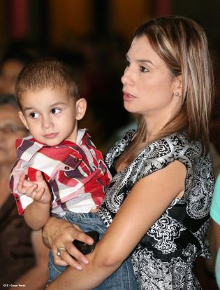 Misa del Gallo en Catedral de Managua