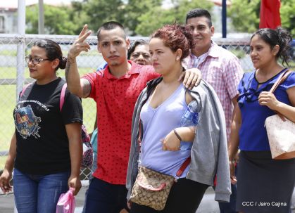 Reclusos reciben beneficio de convivencia familiar en Nicaragua