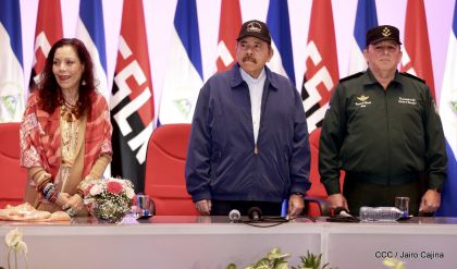 Conmemoración del 39 Aniversario de fundación de la Fuerza Naval del Ejército de Nicaragua