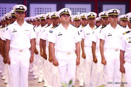 Conmemoración del 39 Aniversario de fundación de la Fuerza Naval del Ejército de Nicaragua