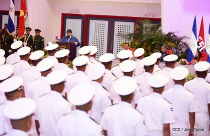 Conmemoración del 39 Aniversario de fundación de la Fuerza Naval del Ejército de Nicaragua