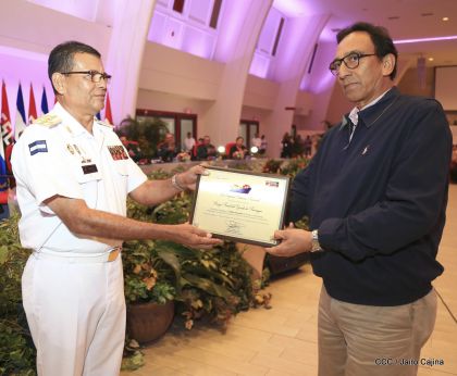 Conmemoración del 39 Aniversario de fundación de la Fuerza Naval del Ejército de Nicaragua