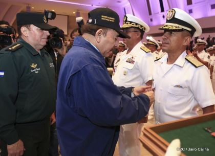 Conmemoración del 39 Aniversario de fundación de la Fuerza Naval del Ejército de Nicaragua