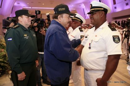 Conmemoración del 39 Aniversario de fundación de la Fuerza Naval del Ejército de Nicaragua