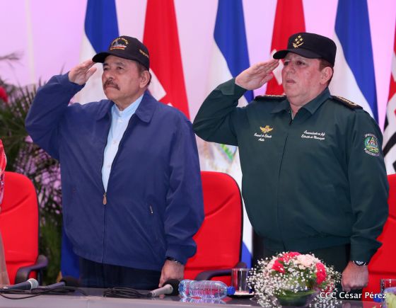 Conmemoración del 39 Aniversario de fundación de la Fuerza Naval del Ejército de Nicaragua