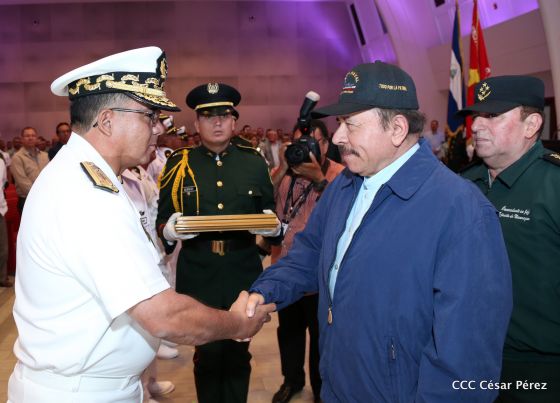Conmemoración del 39 Aniversario de fundación de la Fuerza Naval del Ejército de Nicaragua