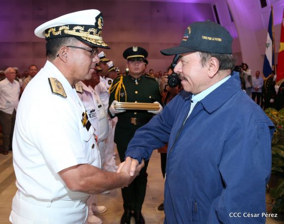 Conmemoración del 39 Aniversario de fundación de la Fuerza Naval del Ejército de Nicaragua