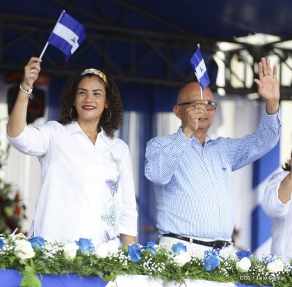 Celebrándo en grande la Nicaragua para Todos en Paz y Bien