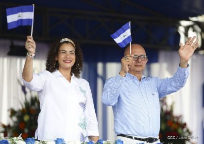 Celebrándo en grande la Nicaragua para Todos en Paz y Bien