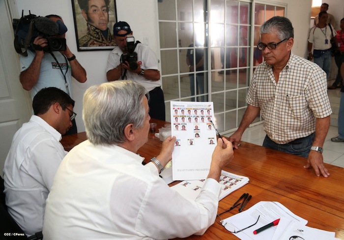 Elecciones Venezolanas 2013 en Nicaragua