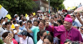 Monseñor René Sándigo asume como nuevo obispo de León y Chinandega
