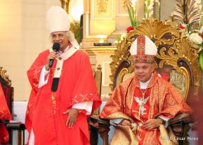 Monseñor René Sándigo asume como nuevo obispo de León y Chinandega