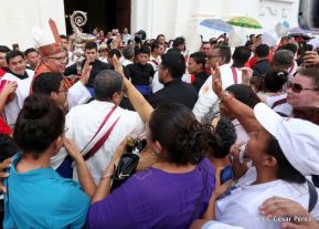 Monseñor René Sándigo asume como nuevo obispo de León y Chinandega