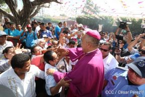 Monseñor René Sándigo asume como nuevo obispo de León y Chinandega