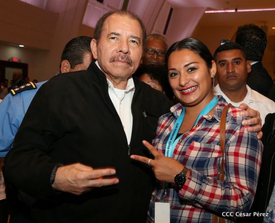 Presidente Daniel con diputados del Parlamento Centroamericano