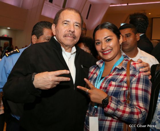 Presidente Daniel con diputados del Parlamento Centroamericano