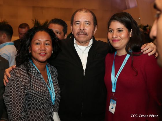 Presidente Daniel con diputados del Parlamento Centroamericano