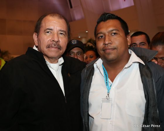 Presidente Daniel con diputados del Parlamento Centroamericano