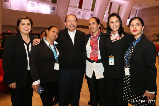 Presidente Daniel con diputados del Parlamento Centroamericano