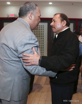 Presidente Daniel con diputados del Parlamento Centroamericano