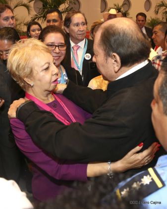 Presidente Daniel con diputados del Parlamento Centroamericano
