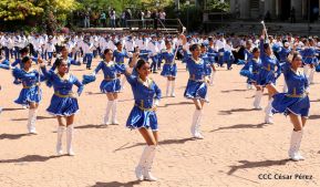 Exhibición de fantasía militar en homenaje al 40 aniversario del Ejército de Nicaragua