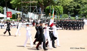 Exhibición de fantasía militar en homenaje al 40 aniversario del Ejército de Nicaragua