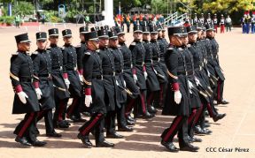 Exhibición de fantasía militar en homenaje al 40 aniversario del Ejército de Nicaragua