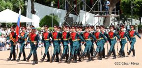 Exhibición de fantasía militar en homenaje al 40 aniversario del Ejército de Nicaragua