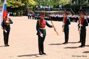 Exhibición de fantasía militar en homenaje al 40 aniversario del Ejército de Nicaragua