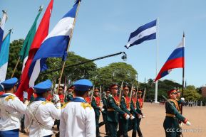 Exhibición de fantasía militar en homenaje al 40 aniversario del Ejército de Nicaragua