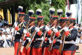 Exhibición de fantasía militar en homenaje al 40 aniversario del Ejército de Nicaragua