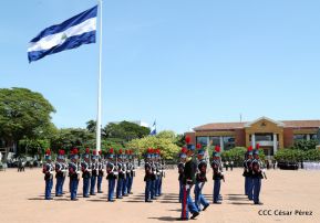 Exhibición de fantasía militar en homenaje al 40 aniversario del Ejército de Nicaragua