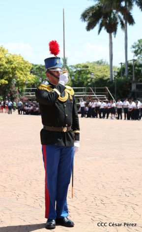 Exhibición de fantasía militar en homenaje al 40 aniversario del Ejército de Nicaragua
