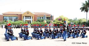 Exhibición de fantasía militar en homenaje al 40 aniversario del Ejército de Nicaragua