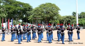 Exhibición de fantasía militar en homenaje al 40 aniversario del Ejército de Nicaragua