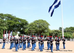 Exhibición de fantasía militar en homenaje al 40 aniversario del Ejército de Nicaragua