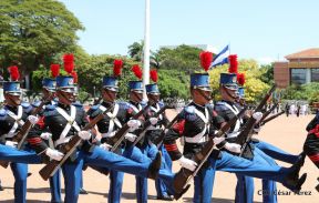 Exhibición de fantasía militar en homenaje al 40 aniversario del Ejército de Nicaragua