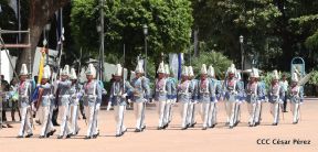 Exhibición de fantasía militar en homenaje al 40 aniversario del Ejército de Nicaragua
