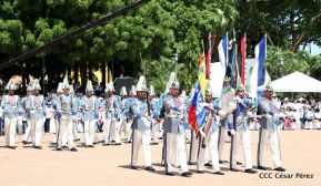 Exhibición de fantasía militar en homenaje al 40 aniversario del Ejército de Nicaragua