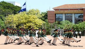 Exhibición de fantasía militar en homenaje al 40 aniversario del Ejército de Nicaragua