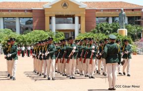 Exhibición de fantasía militar en homenaje al 40 aniversario del Ejército de Nicaragua