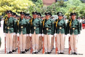 Exhibición de fantasía militar en homenaje al 40 aniversario del Ejército de Nicaragua