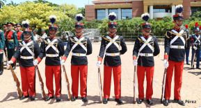 Exhibición de fantasía militar en homenaje al 40 aniversario del Ejército de Nicaragua