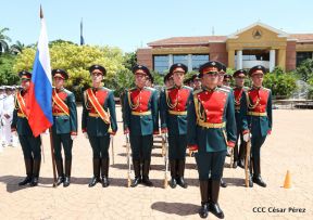 Exhibición de fantasía militar en homenaje al 40 aniversario del Ejército de Nicaragua