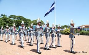 Exhibición de fantasía militar en homenaje al 40 aniversario del Ejército de Nicaragua