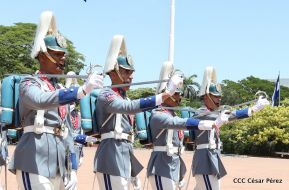 Exhibición de fantasía militar en homenaje al 40 aniversario del Ejército de Nicaragua