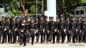 Exhibición de fantasía militar en homenaje al 40 aniversario del Ejército de Nicaragua